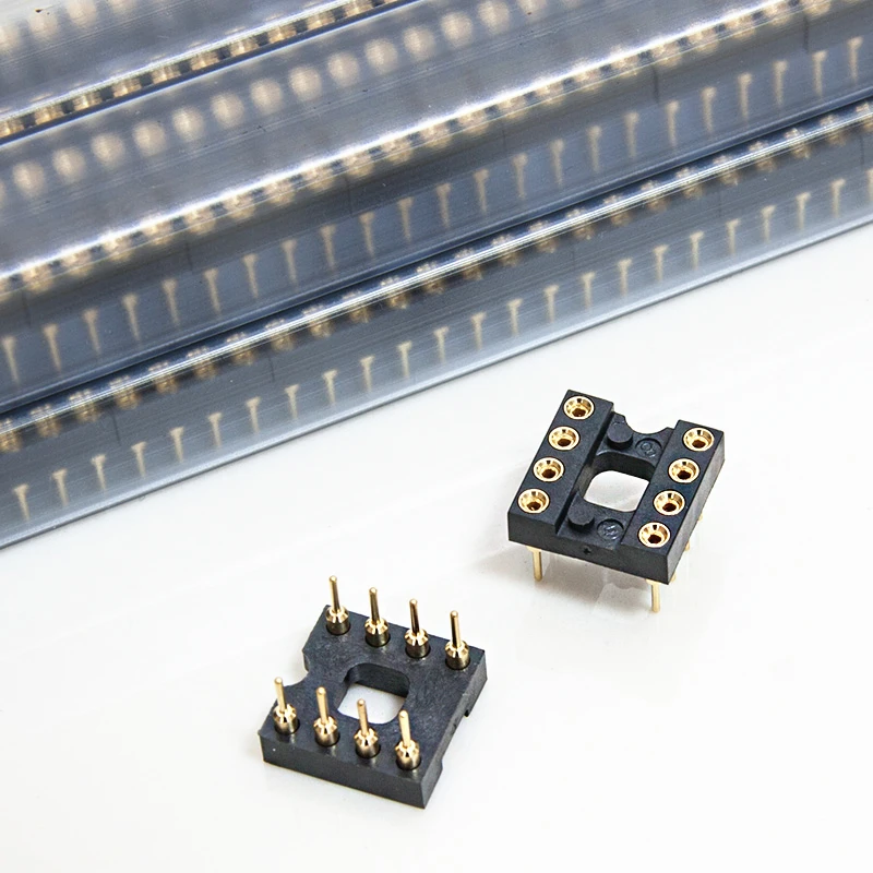 2 шт. hifi op amp сиденье IC Разъем 30 U позолоченный 8 pin операционный усилитель блок для аудиофилов