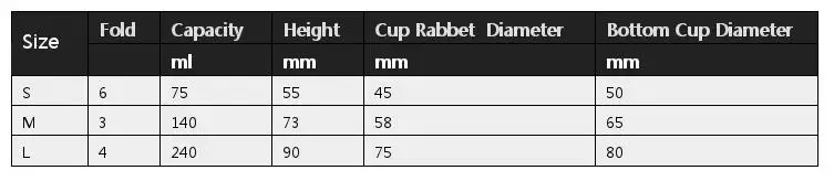 Новая портативная складная телескопическая кружка для путешествий из