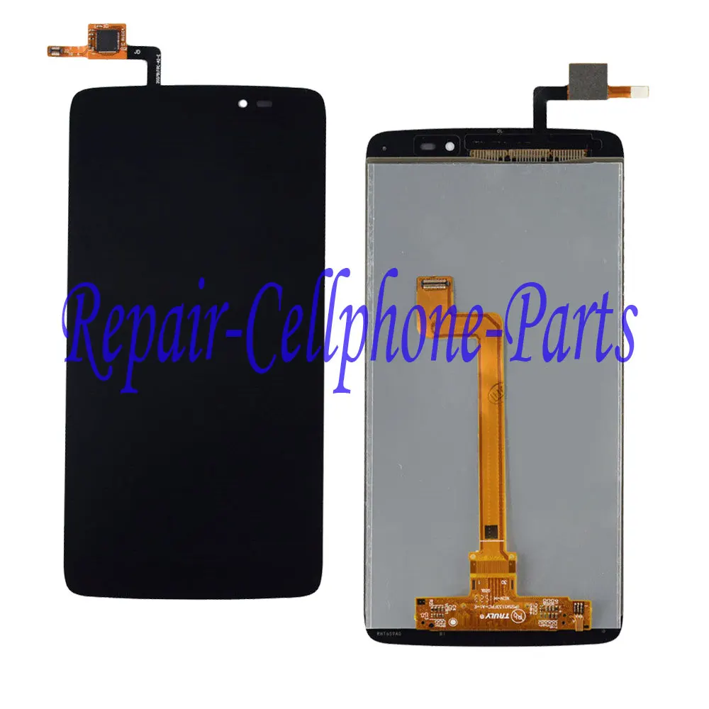 

10 PCS Black 100% Tested Full LCD DIsplay+Touch Screen Digitizer Assembly For Alcatel One Touch Idol 3 OT6045 6045 6045Y 6045F