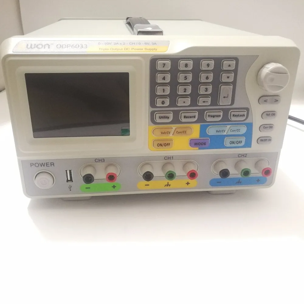 OWON ODP6033 с тройным выходом 2 канальный 0 60 в/3 А и 6 программируемый источник питания
