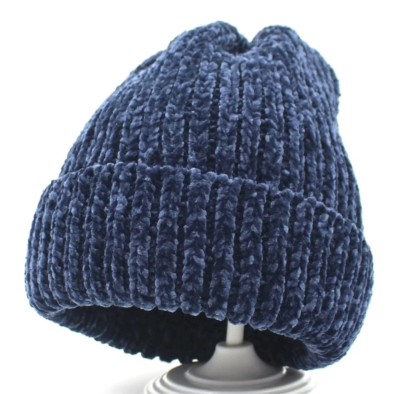 Minhui новые модные вязаные шапочки Женские зимние шапки Skullies Bonnet шапки для девочек