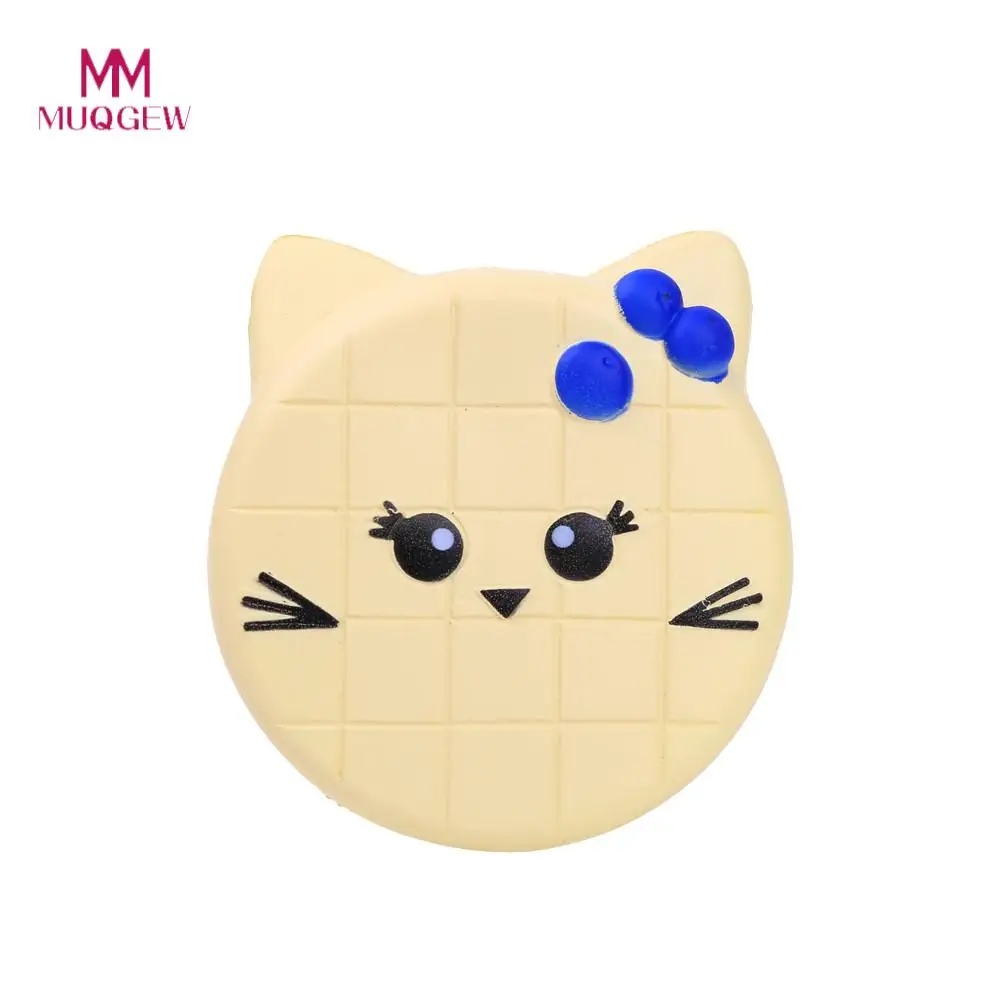 MUQGEW Kawaii Cat гигантский мягкими печенье замедлить рост Ароматические облегчить стресс игрушечные лошадки для детей Squishi squishy