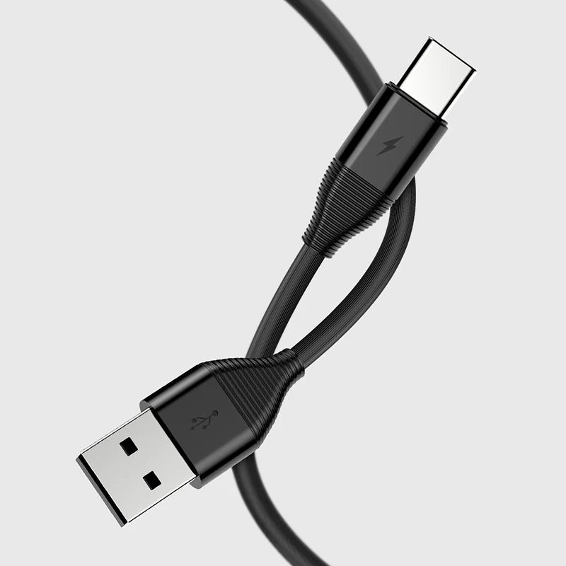 BTB 02 USB кабель для быстрой зарядки Type C 2M передачи данных зарядное устройство