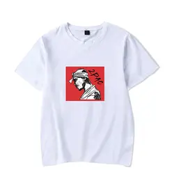 LUCKYFRIDAYF Мода Рэппер хип-хоп 2pac Принт Спорт смешные мужские женские футболки Повседневная футболка с коротким рукавом унисекс футболка Топы