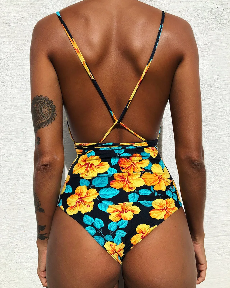 Сексуальный сдельный купальник, женский боди с открытой спиной, бразильский Монокини, купальник для женщин, купальник, одежда для плавания, пляжная одежда