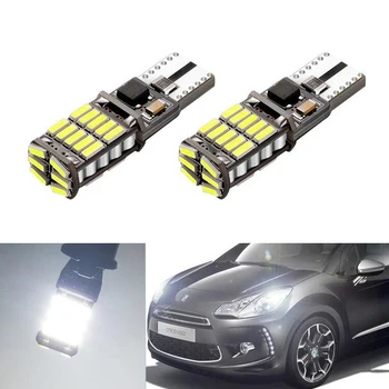 

2x New Car LED T10 Canbus W5W No error Wedge Light For Citroen C4 C5 C3 Grand Picasso Berlingo Xsara Saxo C1 C2 ds3