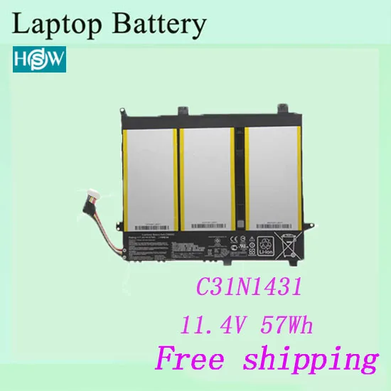 Hot sale Notebook battery For ASUS Eee Book E Series E403SA C31N1431 Laptop free shipping | Компьютеры и офис