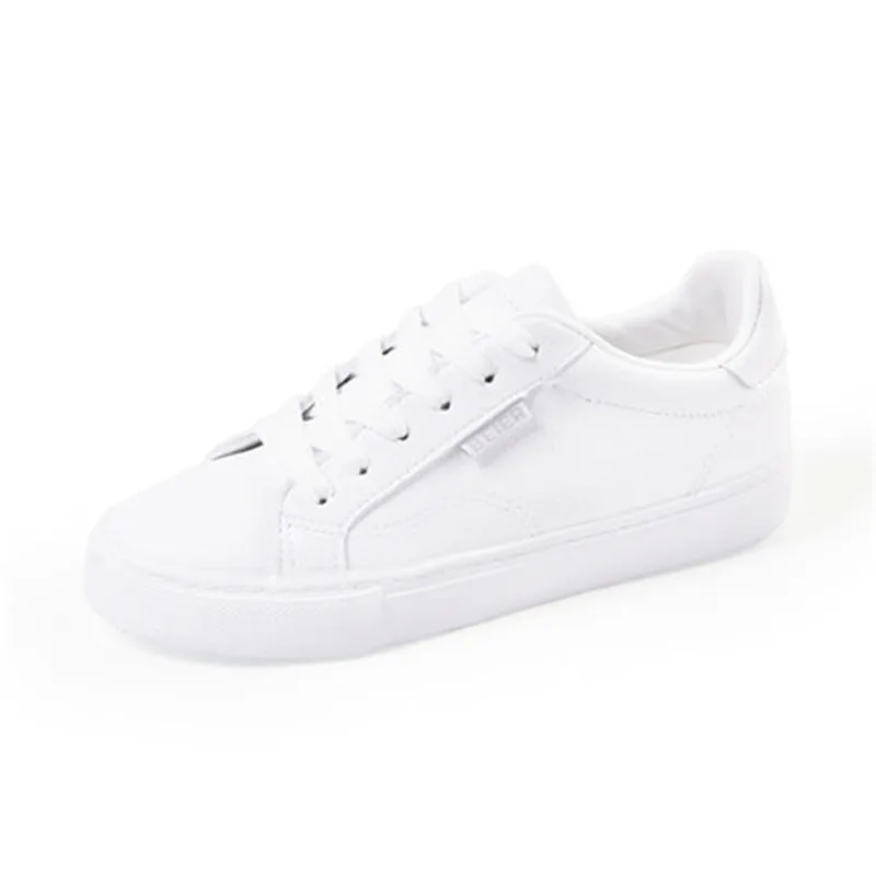 

2018 new wild Small white shoes female students lace shoes canvas shoes