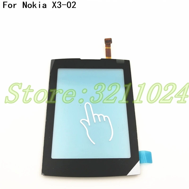 Оригинальный сенсорный экран для Nokia X3 02 дигитайзер Переднее стекло Бесплатная