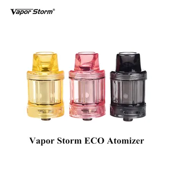 

Vape Tank Vapor Storm ECO Disposable Vape Atomizer 2.5ml with 0.16ohm Mesh coil For 510 Thread Electronic Cigarette Vaporizer