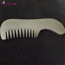 HIMABM 1 Pcs bian stone head massager comb health care Guasha comb traditional medicine stones skin slimming beauty health tools