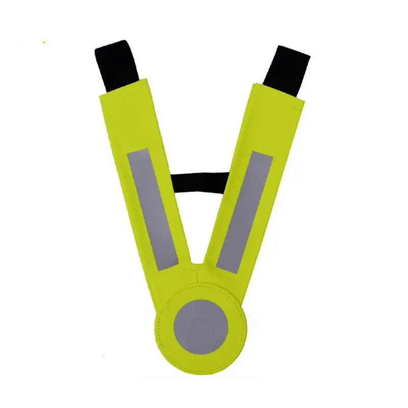 От 5 до 10 лет детский светоотражающий жилет защитная одежда Яркий серебряный светоотражающий ремень безопасности наружные предупреждающие предметы - Цвет: Yellow