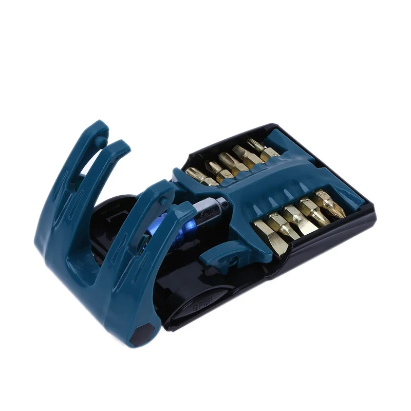 Online 1set Power werkzeug zubehör 10pc Präzision schraubendreher satz + Elektrische bohrer adapter magnetische bit halter Multi Repair Tool