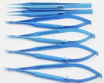 Online Titanium Microsurgery Ophthalmic Equipment Medical Surgical Instrument Set#6 Tool Set
