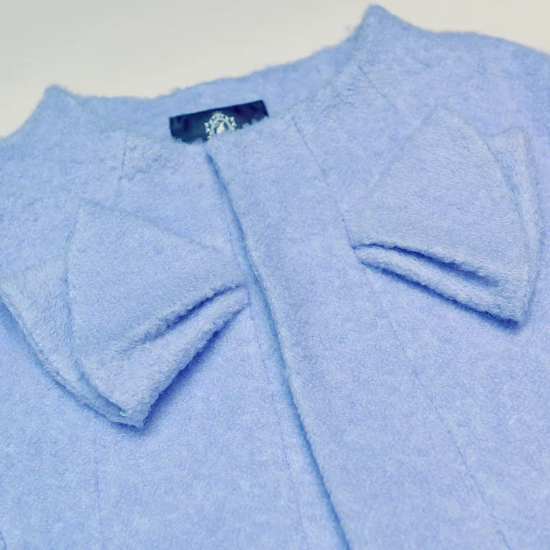 wool outerwear 2017 new autumn winter loose fashion casual cocoon long bow wool coat women wholesale wool outerwear 2017 new autumn winter loose fashion casual cocoon long bow wool coat women wholesale