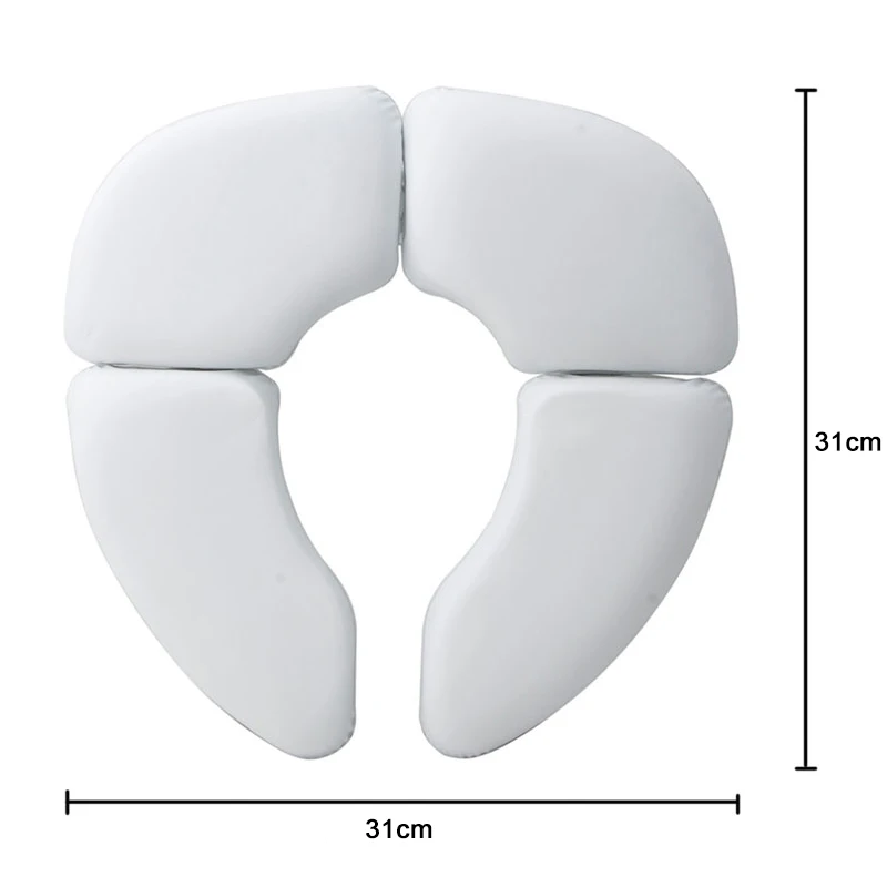 Складное детское сидение на унитаз подушка для малышей/детей младшего возраста/Путешествие Складной мягкий незначительное подушки сиденья приучение к горшку