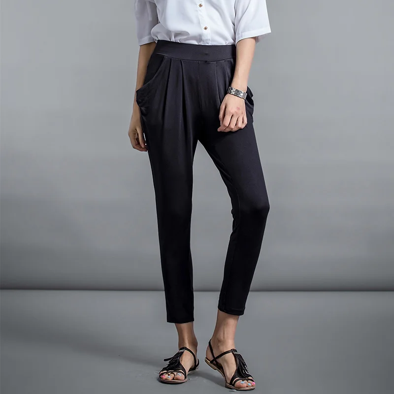 

Women Summer Pants High Waist Plus Size Harem pants For Women Korean Style Loose Pants Women Clothes 2019 Trousers 5XL/6XL/8XL