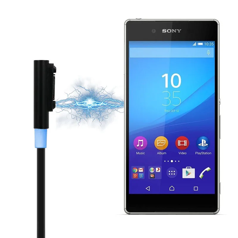 USB кабель Магнитный зарядный кабель зарядное устройство для Sony Xperia Z3 L55t Z2 Z1 магнитные Зарядные устройства адаптер мобильный телефон кабели|Зарядные устройства|   | АлиЭкспресс