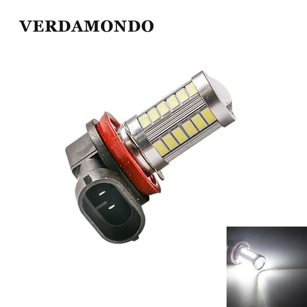 

High-quality Car Styling H8 PGJ19-1 H11 PGJ19-2 33 SMD 5730 LED Lights Fog Lamp Running Lights Headlights Light Bulbs
