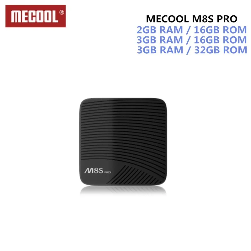 

MECOOL M8S PRO Android 7.1 Smart 4K TV Box Amlogic S912 Bluetooth 4.1 5G WiFi Set Top Box Support 4K HD Media Player HDMI 2.0