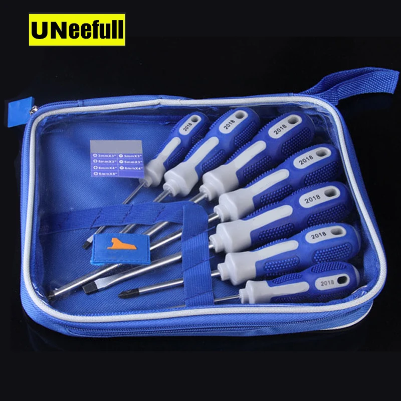 UNeefull 7 Pcs Precision Screwdriver Set,Slotted Screwdriver