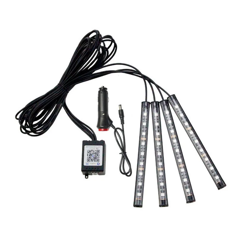 Universal Car LED Decoration Lamp DC12V Car Cigarette Lighter Auto