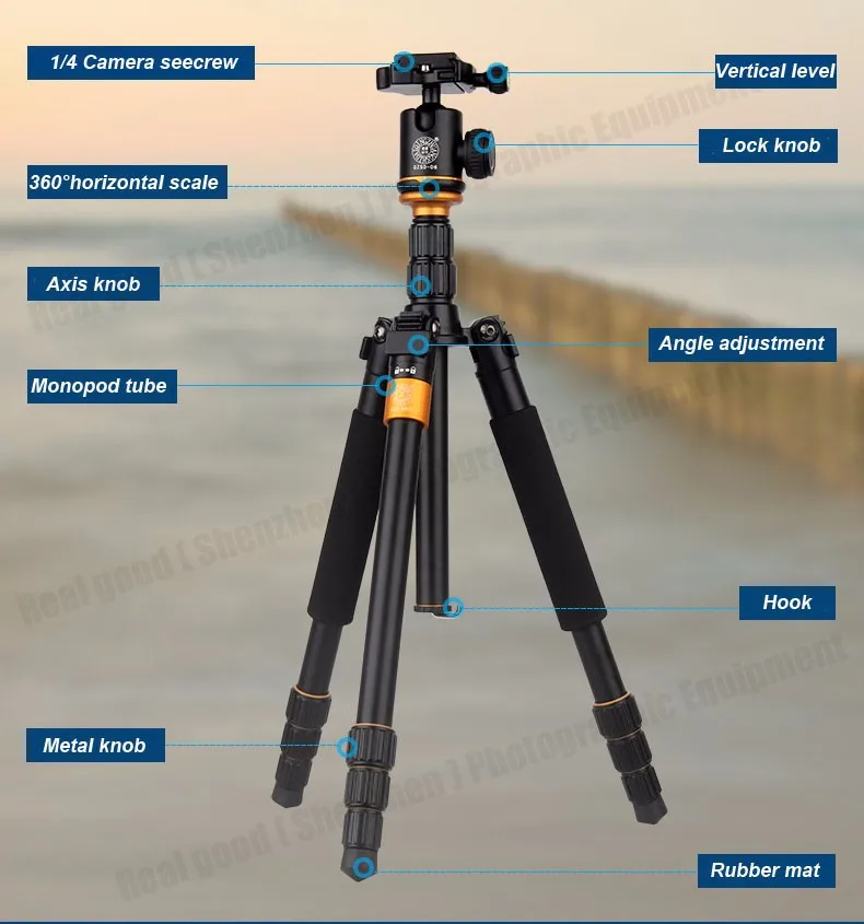 head ball tripod
