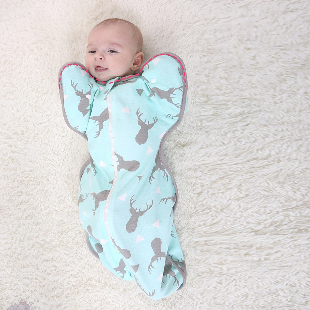 Новорожденные Обертывающая Пеленка Хлопок мягкий младенческой предметы для новорожденных Одеяло и пеленание Обёрточная бумага одеяло