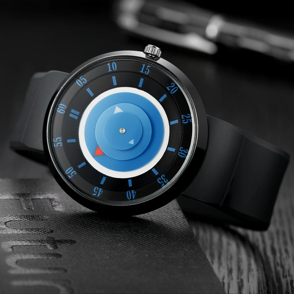 

XINEW Brand Watches Mens Women Hot Rubber Strap Clock Fashion Round Dial Gifts Quartz Wrist Watch Cheap Blue Hot Pink Relojes