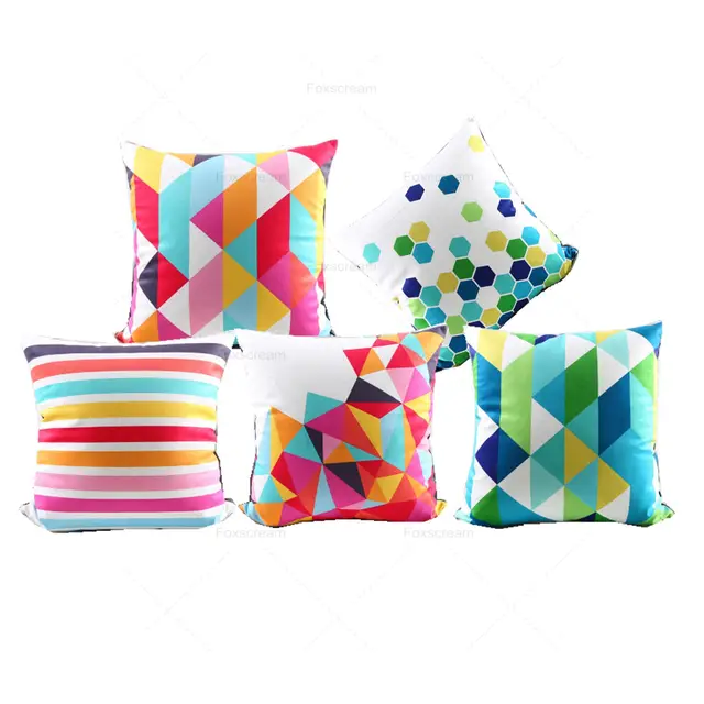 Nordic Style Pillow Cover Geometric Cushions Covers Home Decor Green Unique Red And Turquoise Decorative Pillows Nordic Style Pillow Cover Geometric Cushions Covers Home Decor Green Unique Red And Turquoise Decorative Pillows