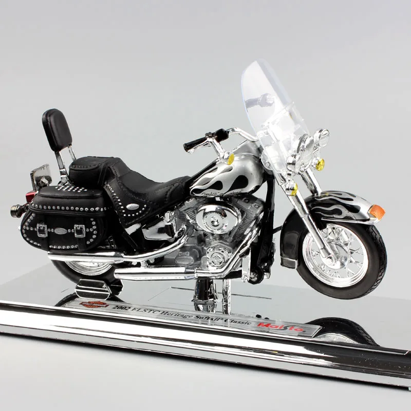 1:18 весы maisto 2002 FLSTC Heritage Softail Классический литья под давлением touring Модель