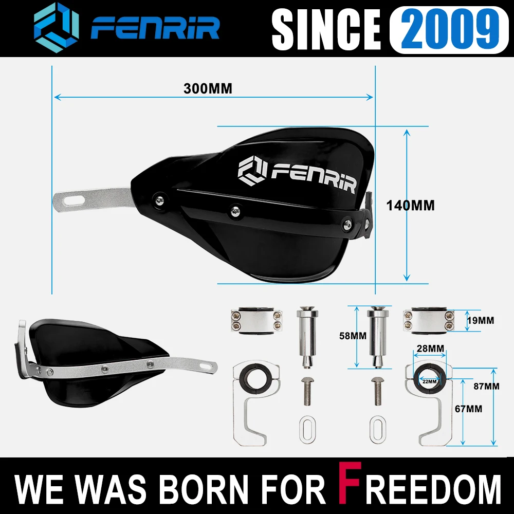 22 мм 28 мотоциклетная ручная защита для KTM Suzuki Kawasaki Benelli Pitbike Bmw Ducati Yamaha Honda