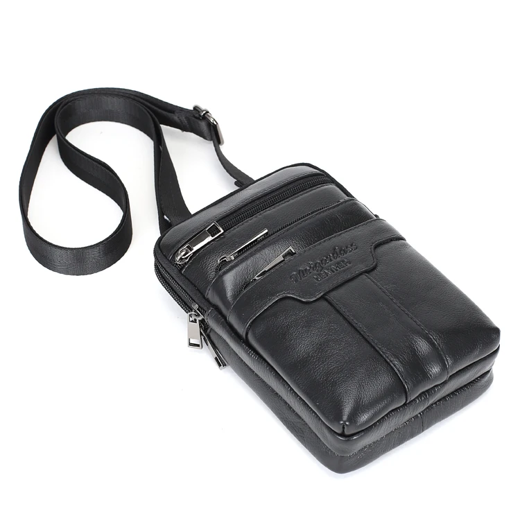 Натуральная кожа поясная сумка мужская маленькая сумка через плечо дорожная сумка через плечо сумка-мессенджер для мужчин сумка для