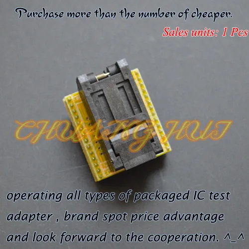 150mil SOP8 to DIP8 programmer adapter FP8 SOP8 SOIC8 test socket Pitch=1.27mm width=3.9mm/6.0mm 150mil SOP8 to DIP8 programmer adapter FP8 SOP8 SOIC8 test socket Pitch=1.27mm width=3.9mm/6.0mm