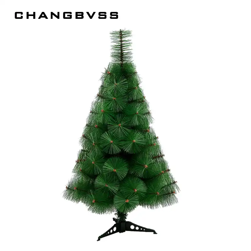 New Year Christmas Tree Artificial Small Pine Trees Placed On
