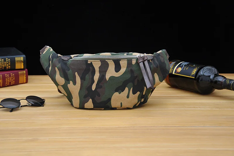 Классические мужские камуфляжные поясные холщовые Мужские поясные военные сумки водонепроницаемые тактические поясные сумки