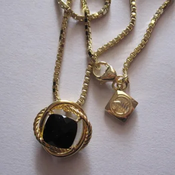 شراءفضة مطلية بالذهب 11 مللي متر مربع سلسلة قلادة قلادة تصميم مجوهرات غرامة عقد دلاية نسائية 2 مللي متر مربع سلسلة 18 بوصة