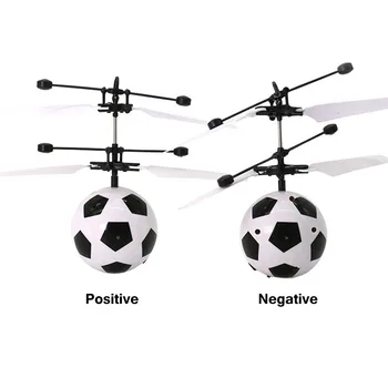 

ABWE Best Sale Infrared Induction Drone Flying Flash LED Lighting Ball Helicopter Child Kid Toy Gesture-Sensing No Need To Use