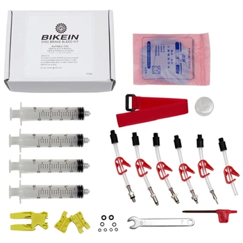 

Bikein Pro Bicycle Hydraulic Disc Brake Dot Oil Bleed Kit Tools For Sram Avid Juicy Hayes Hope Bengal Formula Mtb Bike Repair