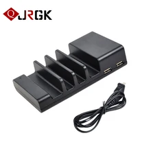 JRGK происхождения 4 Порты зарядка через usb станция настенная Зарядное устройство 5V 2A 1A быстро Зарядное устройство адаптер для смартфонов Планшеты для iPhone iPad