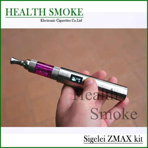 

Hot sell 100% Original sigelei zmax kit  sigelei zmax v5 mod kit with gift package 510 thread e cigarette Free shipping