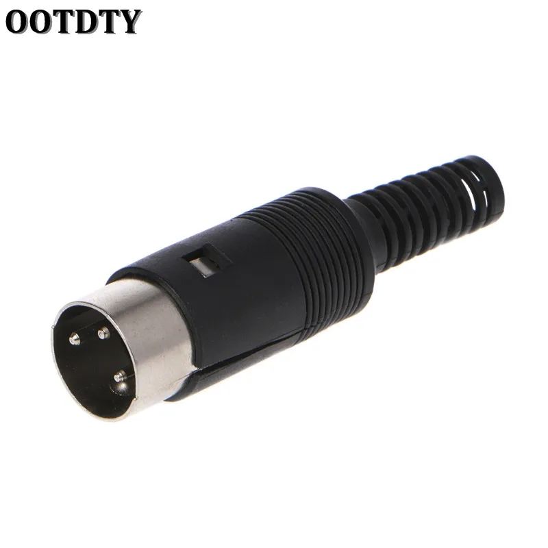 Ootdty 1 шт. мужской/женский DIN разъем 3/4/5/6/7/8 PIN кабель системного блока крепление