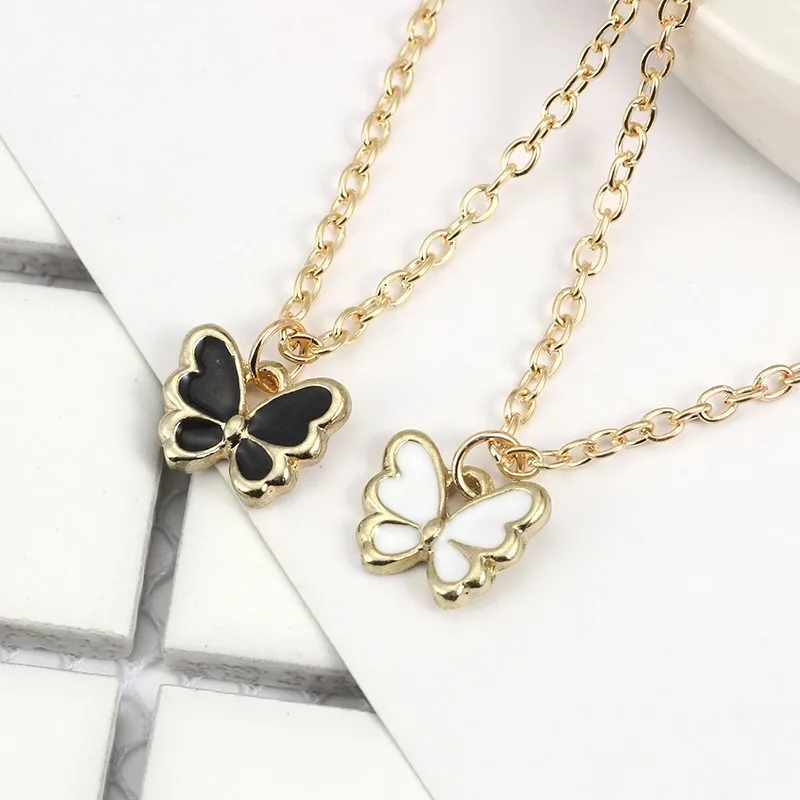 Diy-Cartoon-Tiny-Butterfly-Charms-Necklace-Lovely-Animal-Gold-Chain-Choker-Necklaces-Fashion-Jewelry-Women-Accessories (2)