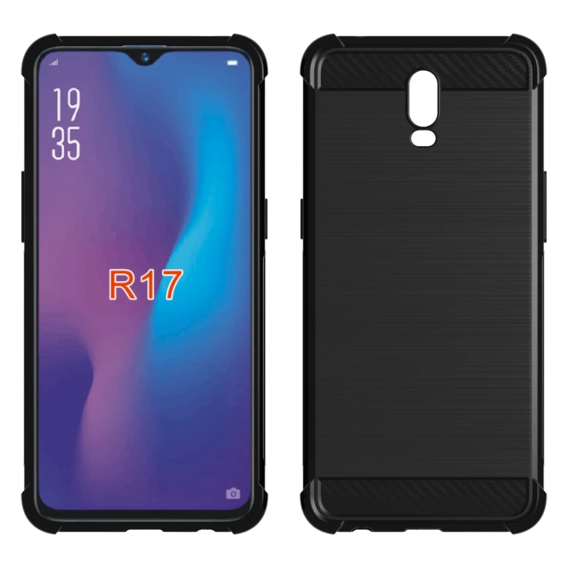 Фирменный противоударный умный мягкий чехол из ТПУ для OPPO R17 аксессуары |
