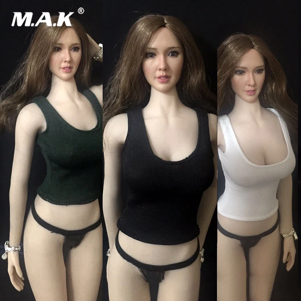 

1/6 Scale Female Sexy Accessory 3 Colors 1/6 Scale Female Vest Clothes Accessory Fit For 12'' Seamless Action Figure
