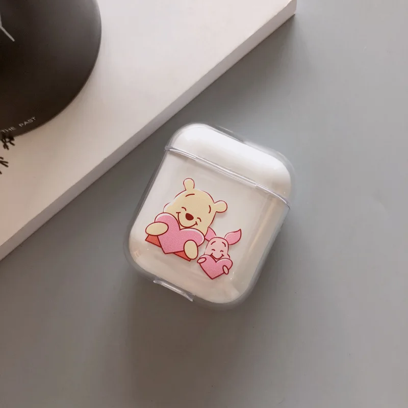 Милый мультфильм Футляр Bluetooth Беспроводной наушники чехол для AirPods Защитная крышка аксессуары для Apple Airpods зарядки сумки - Цвет: Style 16