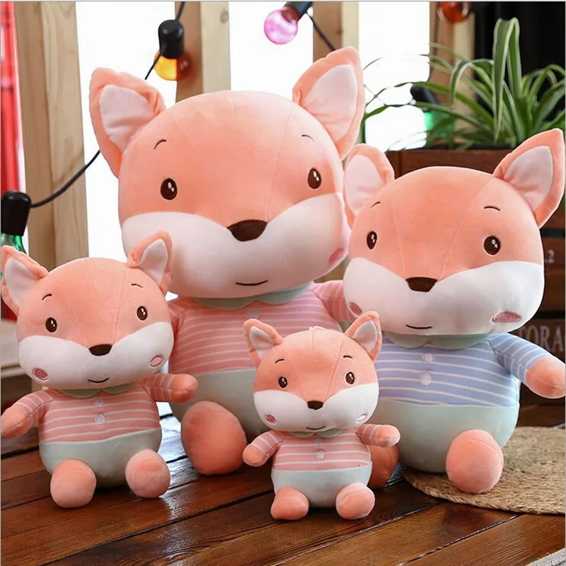 

Creative Cartoon Foxes Doll Plush Toys Stuffed Animal Cute Foxs Plush Doll Toy Children Toys Kids Sleeping Doll