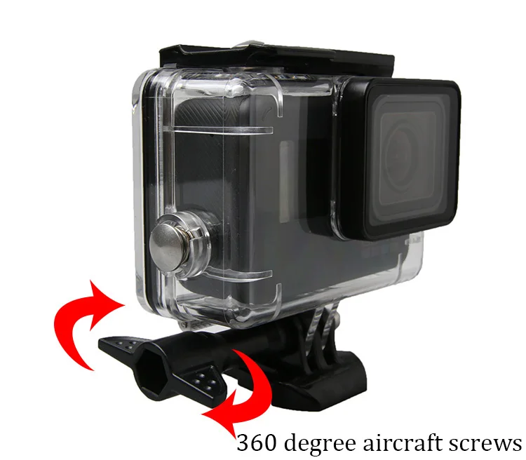 40 м подводный водонепроницаемый чехол для GoPro Hero 5 Black Go Pro 6 7 камера Дайвинг Корпус