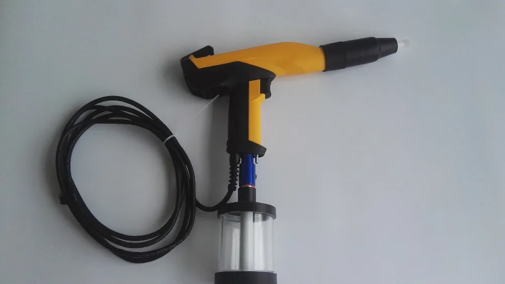 Portable Powder coating test machine test gun Electrostatic Powder