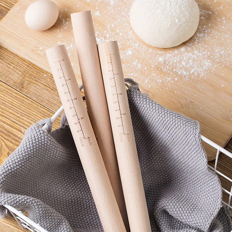 Pottery Rolling Stick Guide Thick Non Stick Baking Ruler Rolling Pin Wood  Rolling Pin Guides Measuring Dough Strips Guides Pastr - AliExpress
